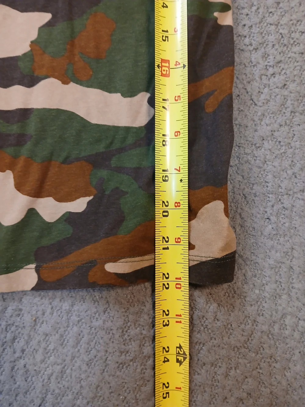Boy's Wonder Nation Green Camouflage Long Sleeve T-Shirt Top SZ XL 14/16 New